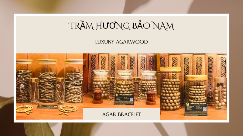 Vòng trầm hương cho nam