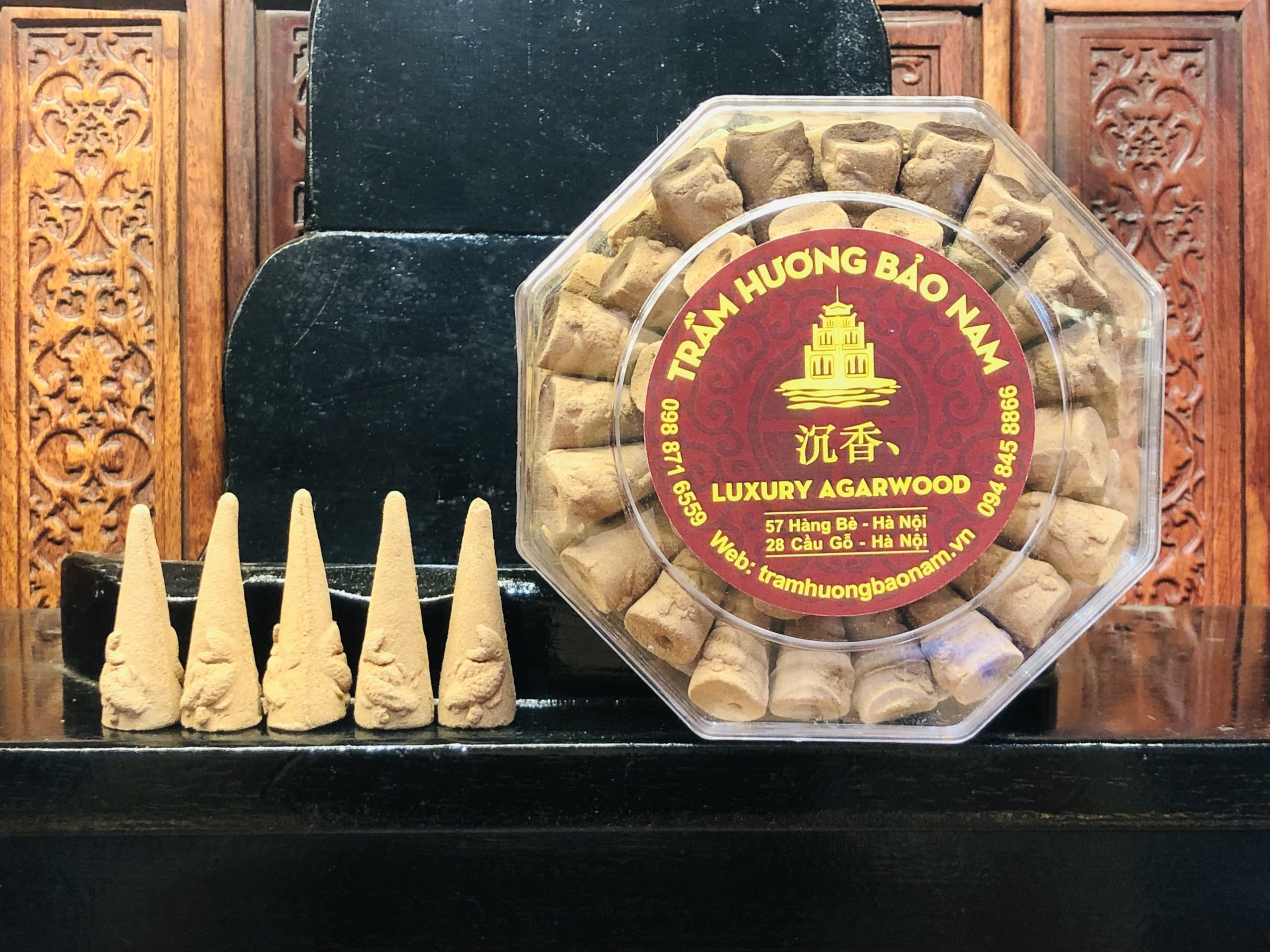 Nụ trầm hương cá chép
